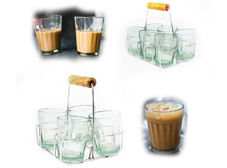 Serving Rack For Glasses