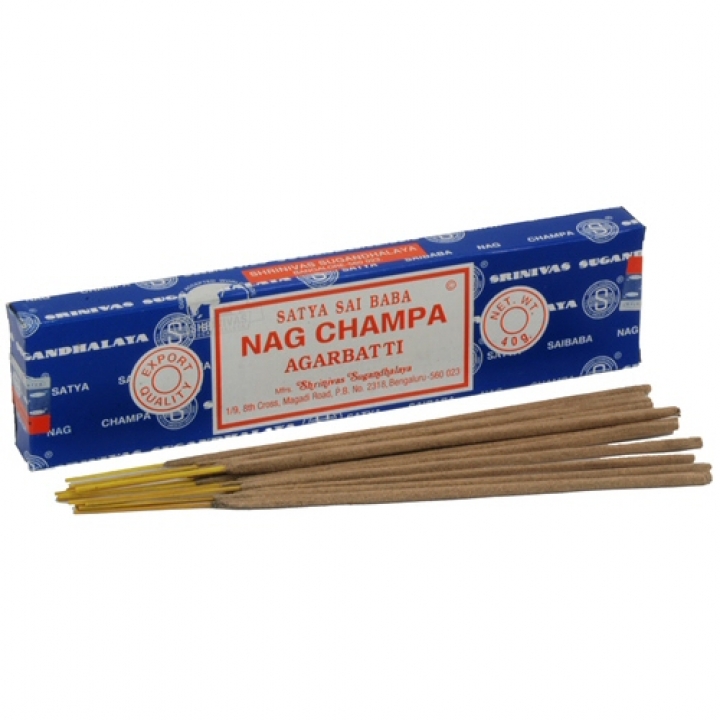 Satya Sai Baba Nag Champa Incense Sticks (1 pack) UK