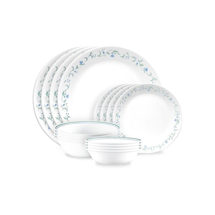 Corelle Country Cottage 16pc Dinner Set (No Mug)
