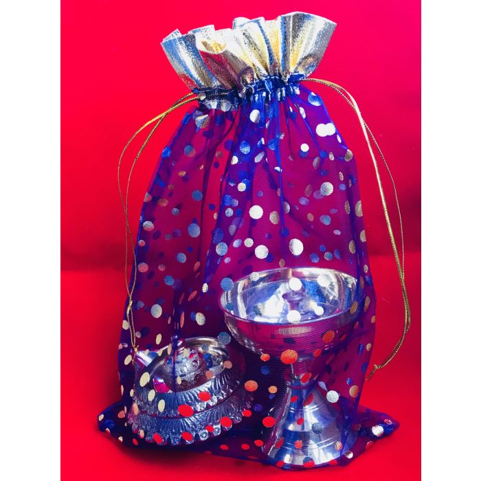 Printed Organza Gift Bag – Single – Size 50