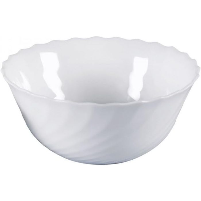 Luminarc Trianon White Salad Bowl 24cm – 9 1/4