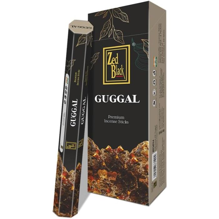 Zed Black Guggal Incense Sticks (Pack of 6)