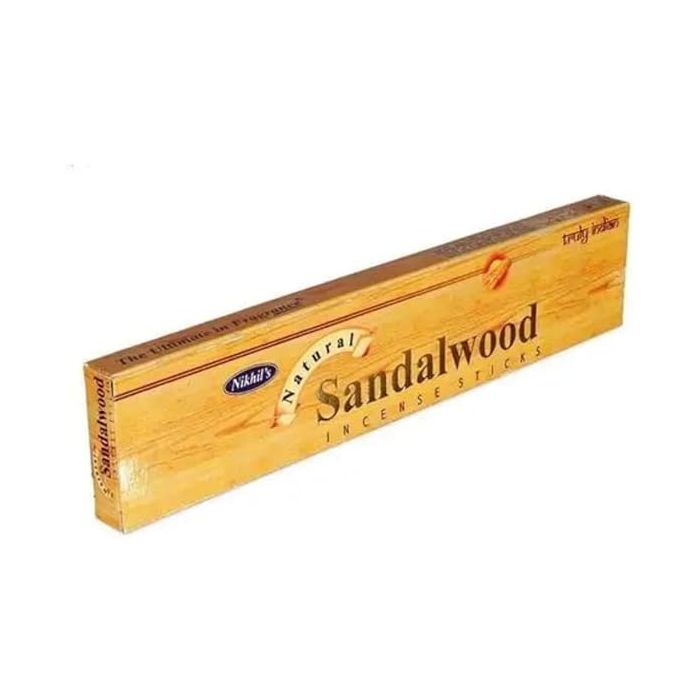 NIKHIL'S Sandalwood Masala Premium Incense Sticks (1 pack)