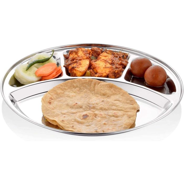Stainless Steel Deluxe – 4 Compartments No-14