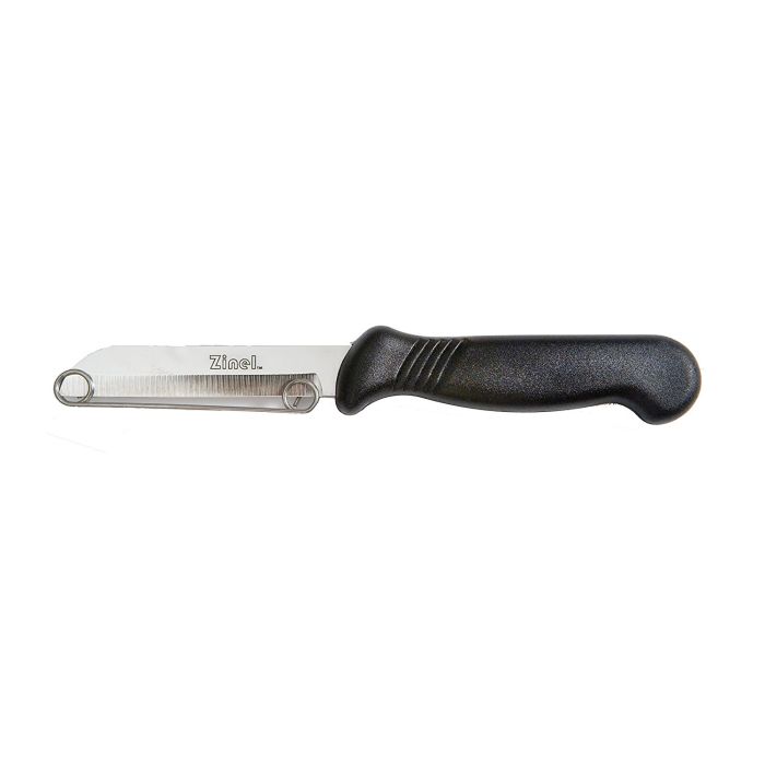 Zinel Peeler/Parer with Guard, Stainless Steel, 8 cm
