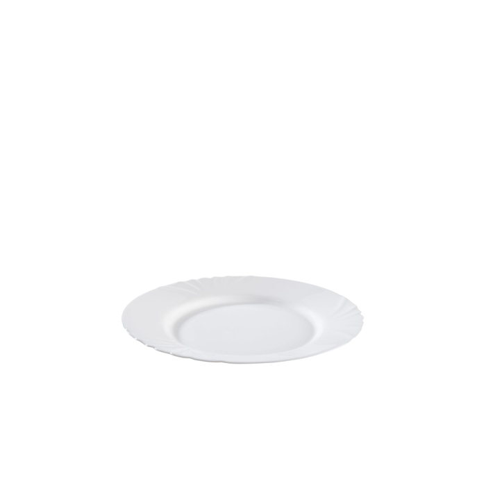 Luminarc Cadix White Large Dinner Plate 25cm – 9.75”