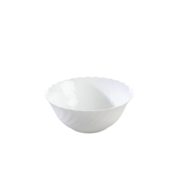 Luminarc Trianon White Salad Bowl 24cm – 9 1/4