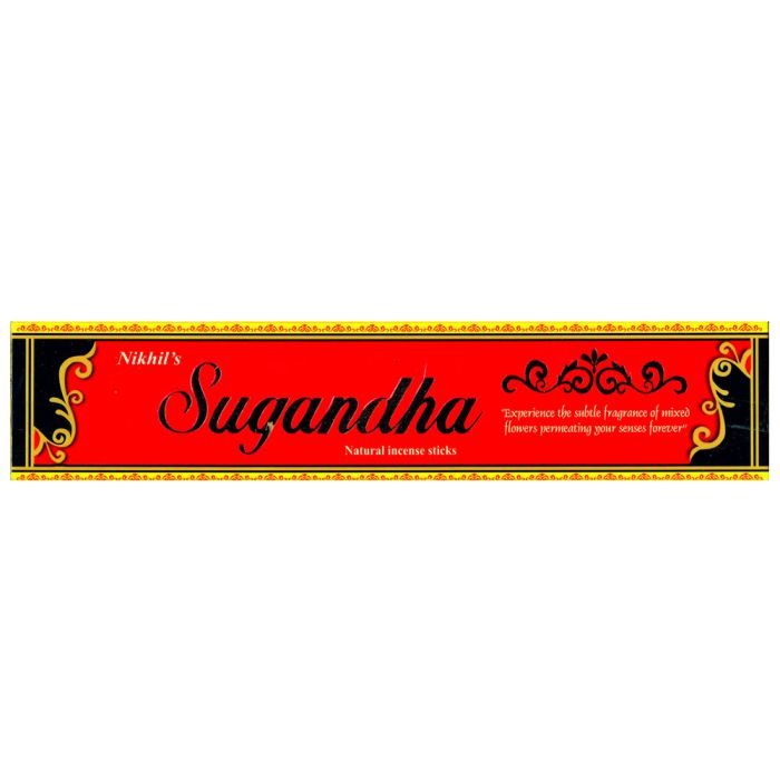 Nikhil's Sugandha Natural Incense Sticks (1 pack)