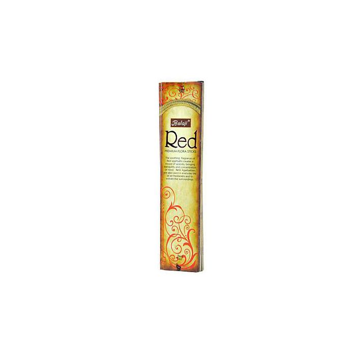 Balaji Red Premium Flora Incense Sticks (1 pack)