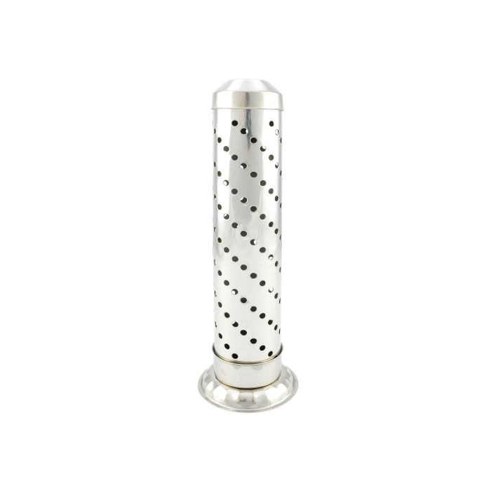 Indian Classic Traditional Stainless Steel Agarbatti Pipe Box