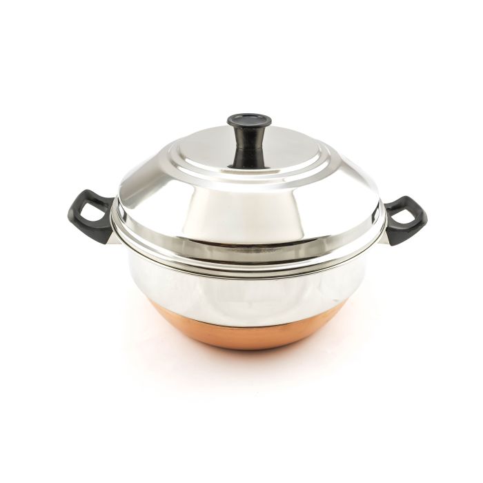 Stainless Steel Copper Bottom Idli Steamer (12 Idli)