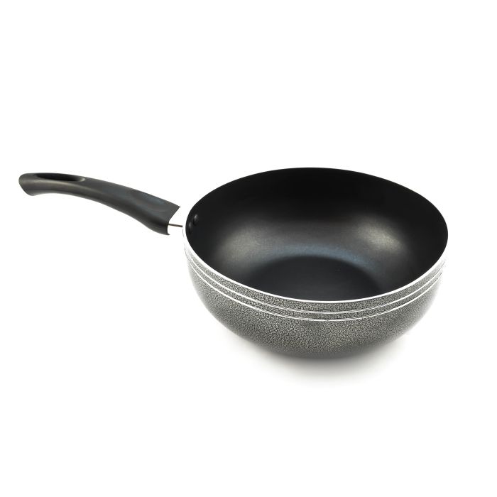 Grey Non-Stick Wok without Lid 26cm