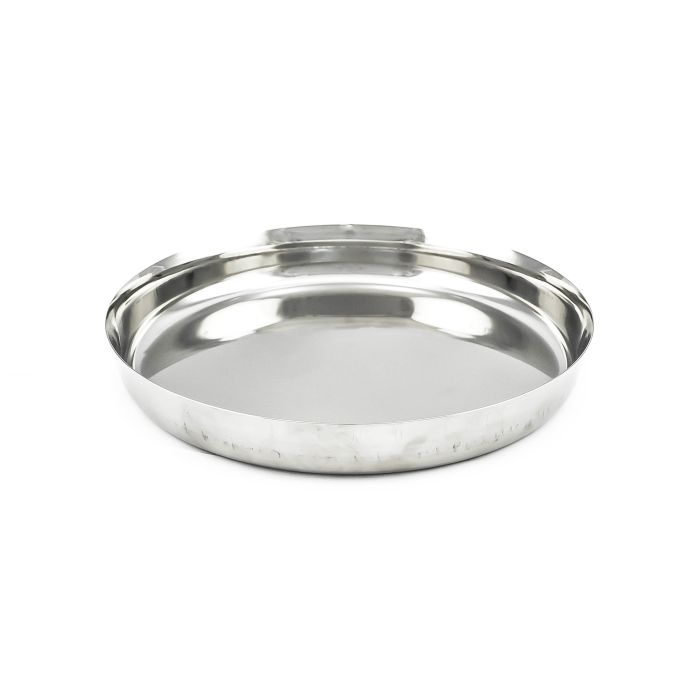 Stainless Steel Plain (Sadi) Thali No 15