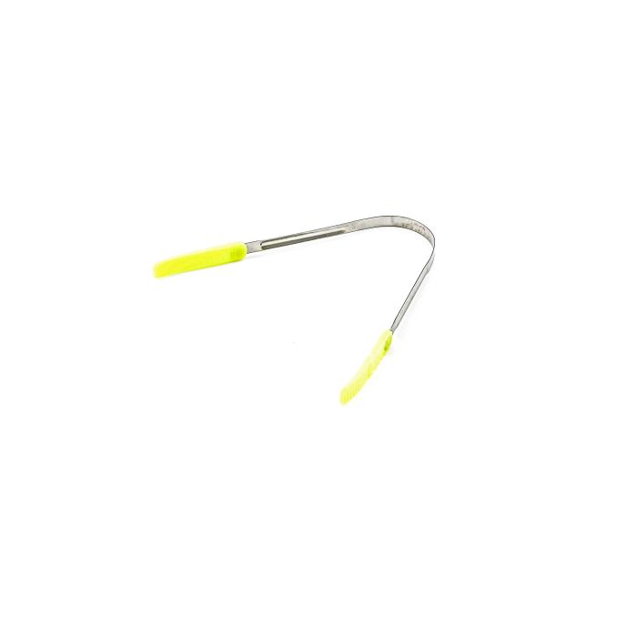 Stainless Steel Tongue Cleaner with Colored Handle