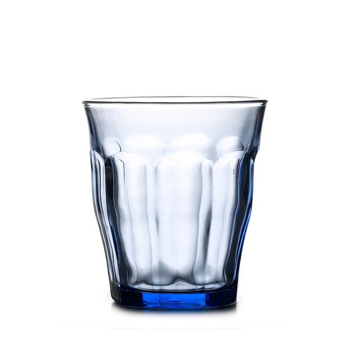 Duralex Glasses Picardie Marine Blue Tumblers 200ml (Pack of 6)