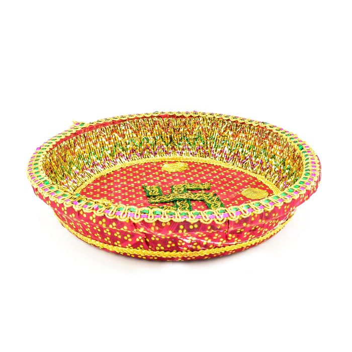 Decorated Chhab - Round - 48cm/18.5”