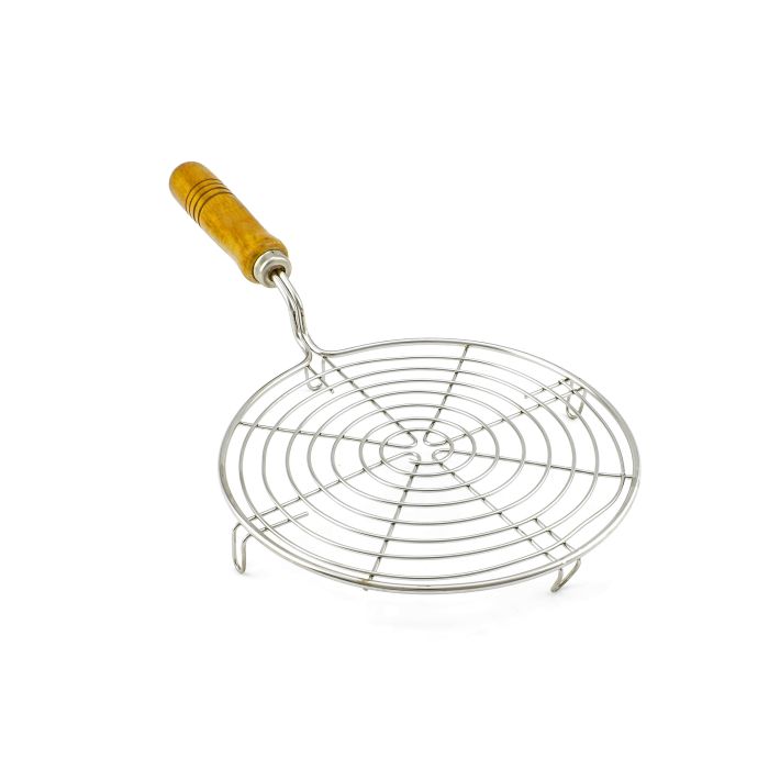 Stainless Steel Papad Jali Round