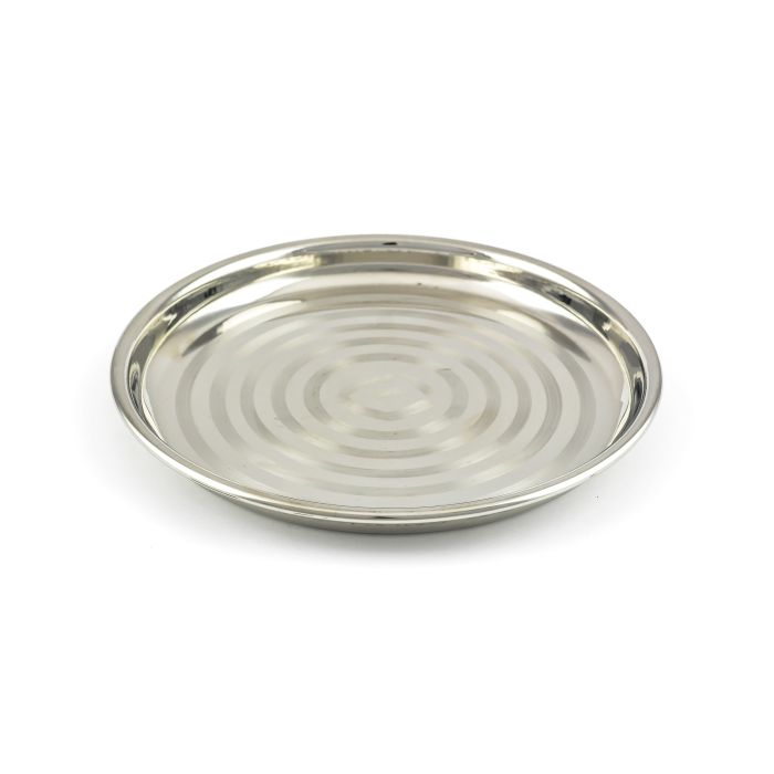 Stainless Steel Baggi China Plate No. 10 