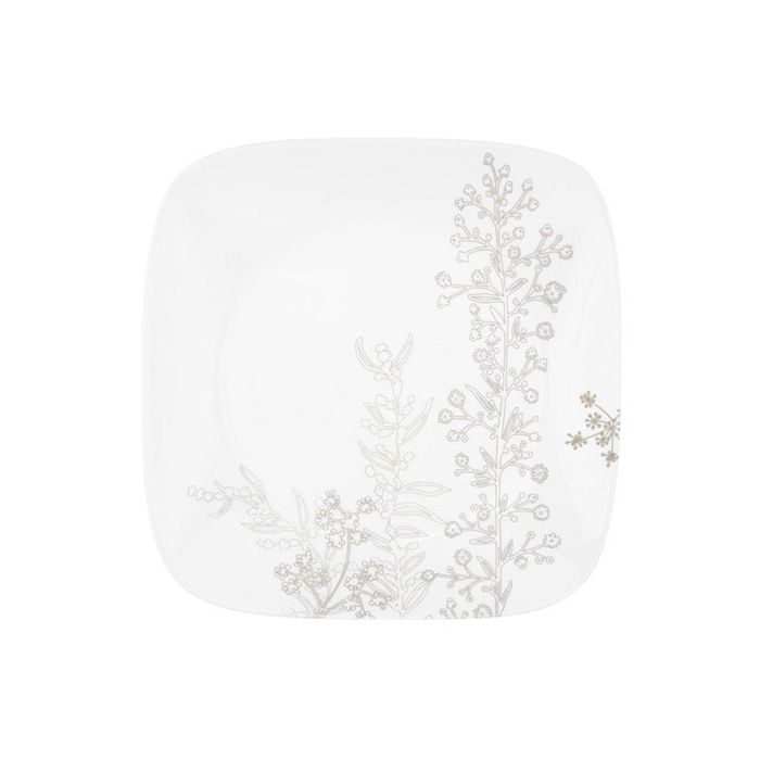 Corelle Shadow Dance Square Dinner Plate