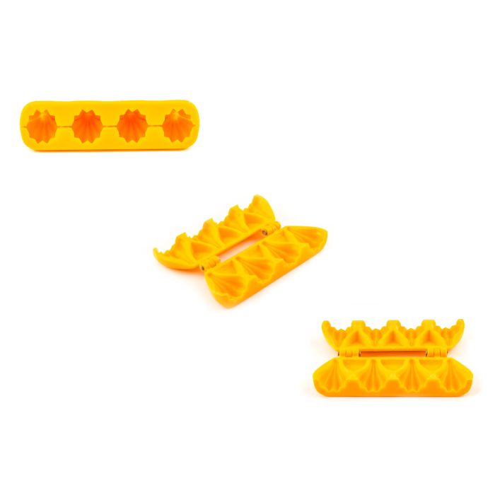 Plastic Sweet Mould Fig Shape (4 Mould - Mini)