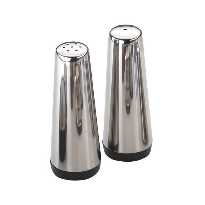 Salt & Pepper Stainless Steel Set