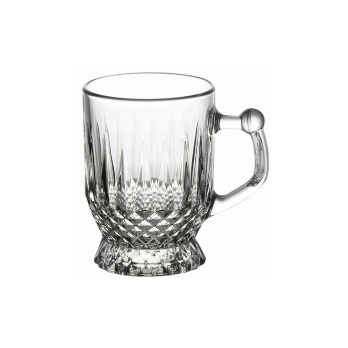 Pasabahce Set of Transparent Mugs 6 Pieces