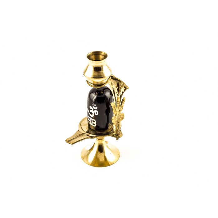 Brass Stone Shivling No. 4