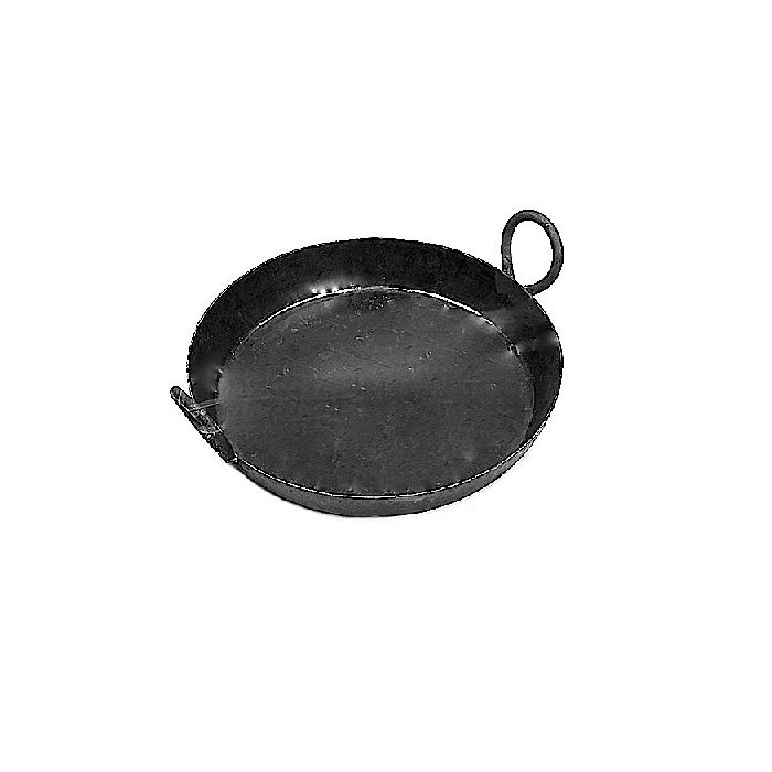 Heavy Duty Iron jalebi Tawa 16” With Brass Handles