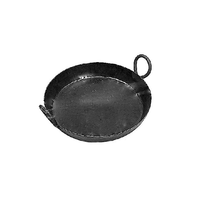 Heavy Duty Iron jalebi Tawa 18” With Brass Handles