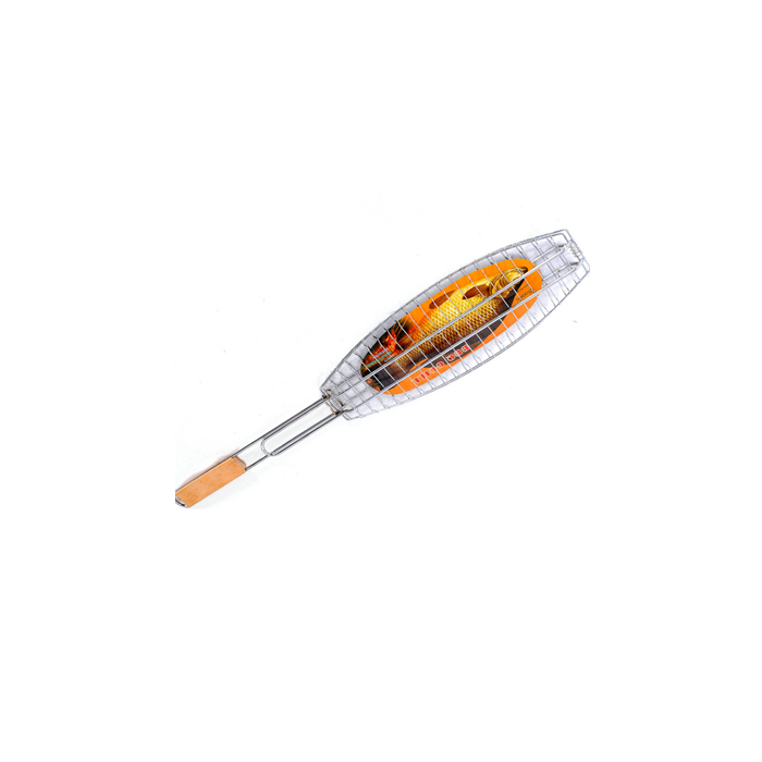 BBQ Grilled Fish Clamp, Spitrack, Hamburger Clip, Roasting Clip