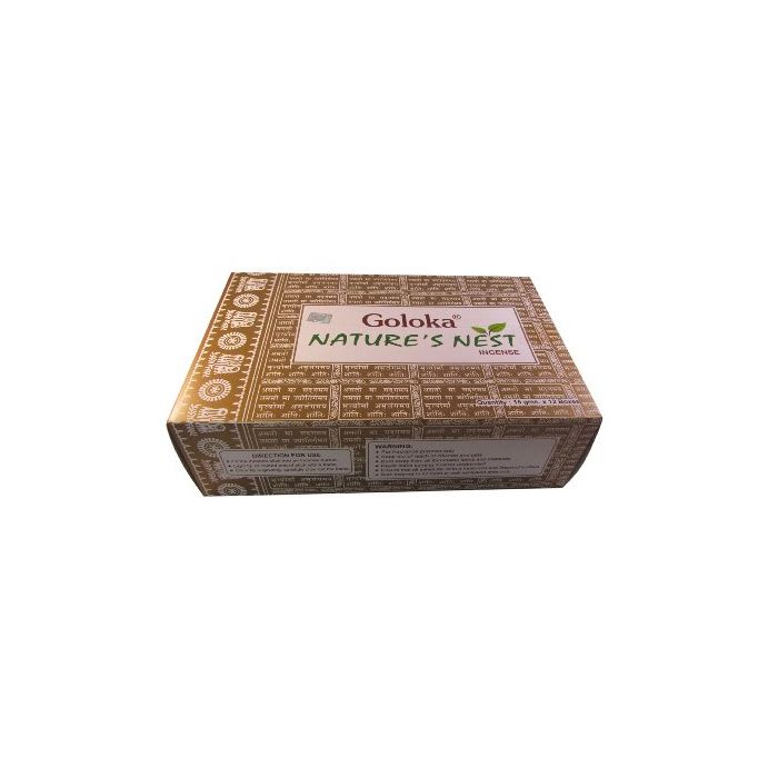 Goloka Natures Nest Incense Sticks Pack of 12