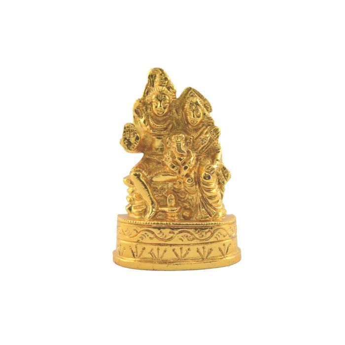 Brass Murti Shiva Family