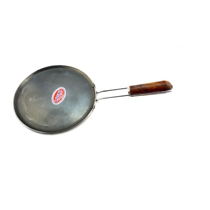 Iron RIM DOSA Tawa With Wooden Handle A Size 10