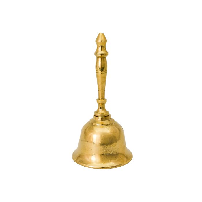 Gold Brass Pooja Bell No 2