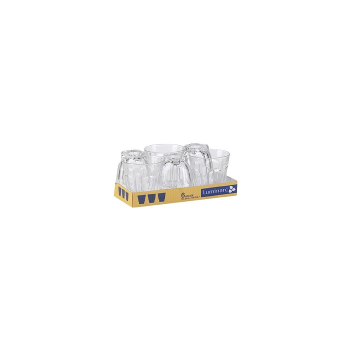 Buy Luminarc Arcade Mixer Tumbler 240ml (Pack of 6) in UK