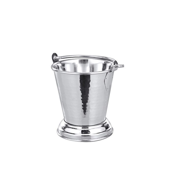 Stainless Steel Double Wall Hammer Balti 11cm