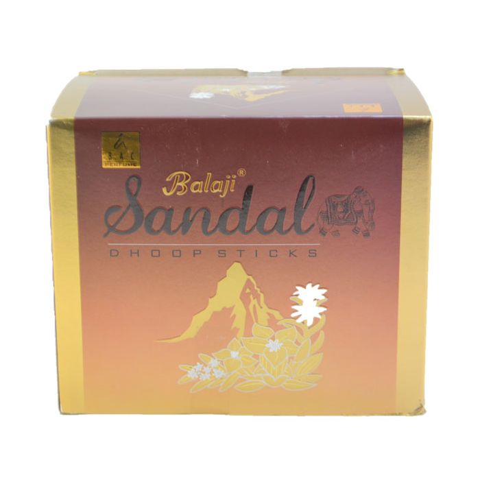 Balaji Sandal Dhoop Sticks (Pack of 12)