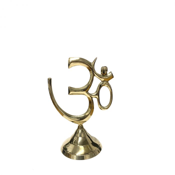 Brass Om - Small - Size 6