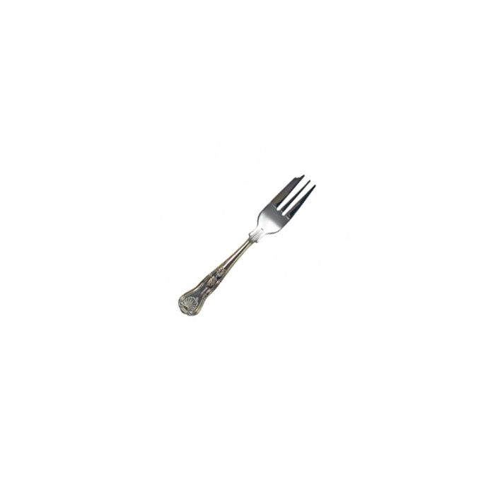Kings Stainless Steel Mirror Finished Pastry Fork