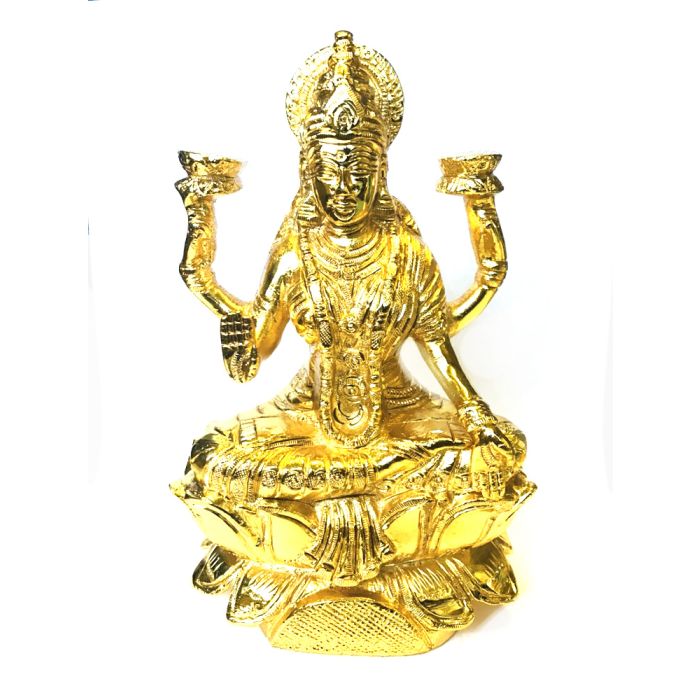 Brass Gold Finish Laxmi  Big
