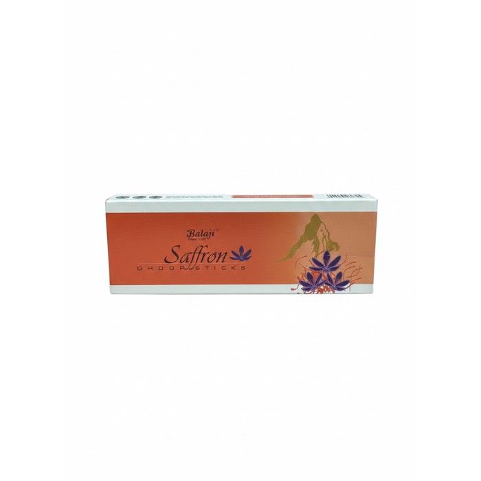 Balaji Saffron Dhoop Sticks (1 Pack)