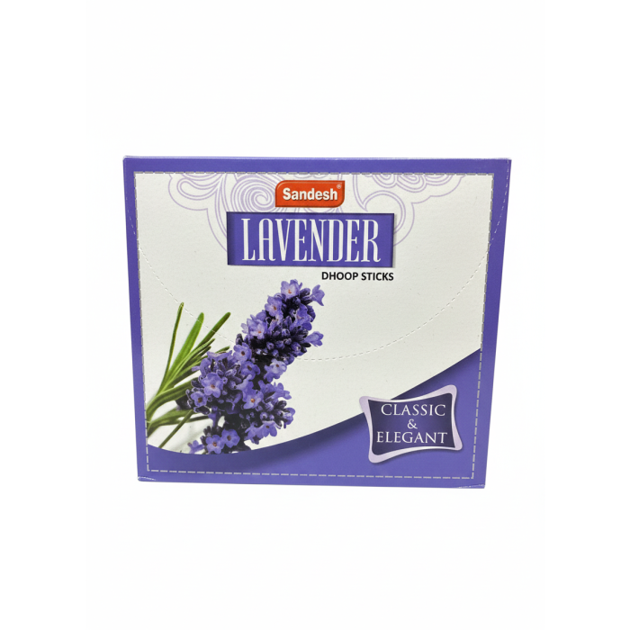 SAC Lavender Dhoop Sticks (Pack of 12)
