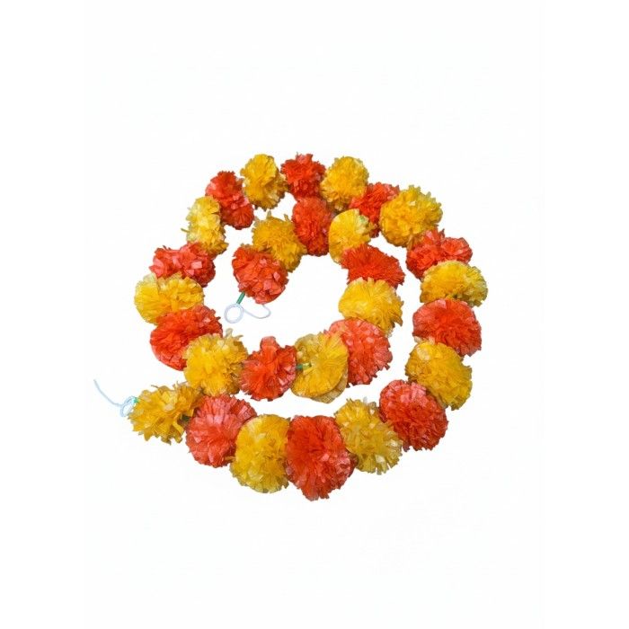 Pom Pom Ladi Big Dark Yellow&Orange 1pc