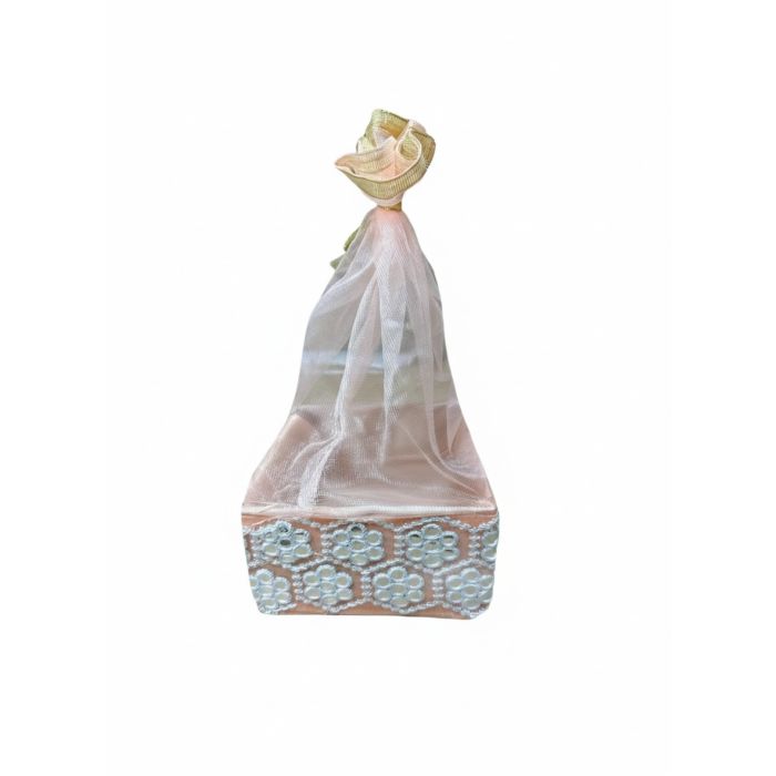 Organza Gift Box (10 X 10) Pink