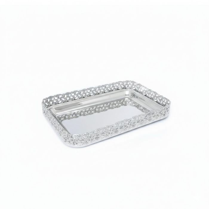 Silver Plated Rectangle Small Tray