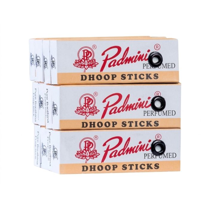 Small Padmini Dhoop Incense Sticks (Pack of 12)