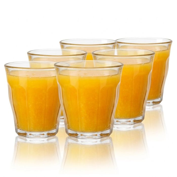 Duralex Glasses Picardie Tumbler 130ml (Pack of 6) Transparent