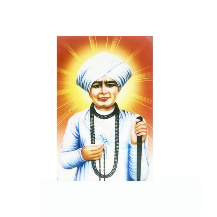 Laminated Sticker Of Jalaram Bapa