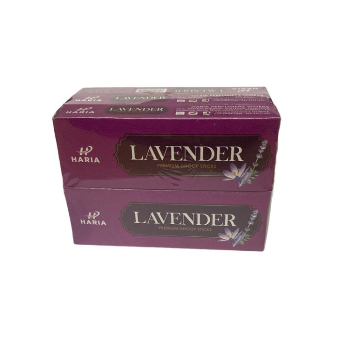 Haria Lavender Premium Dhoop Sticks (Pack of 6)