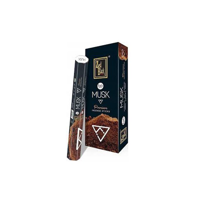 Zed Black Musk Incense Sticks (Pack of 6) 